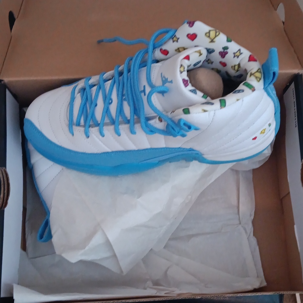 Big kids Air Jordan 12 Retro "Emojis" (limited edition)